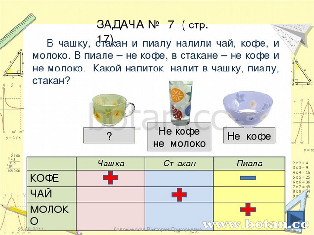 Логические задачи по математике 3 класс презентация