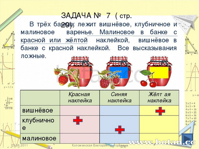 Логические задачи по математике 3 класс презентация