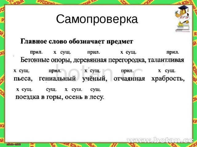 Заботиться о родителях схема словосочетания