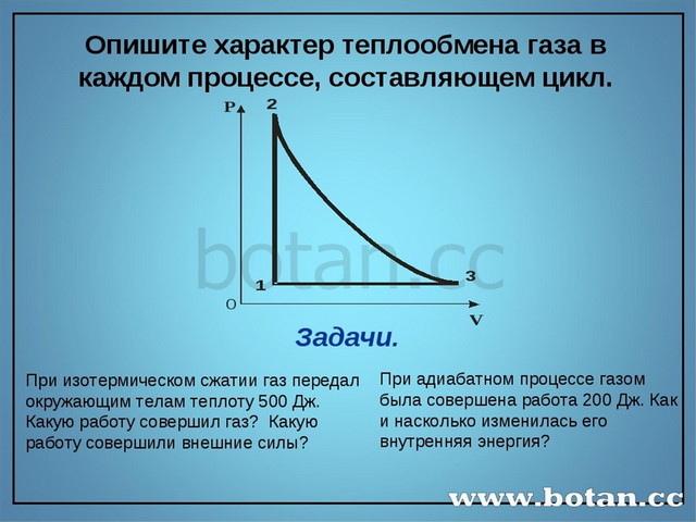 Тепловые двигатели физика формулы