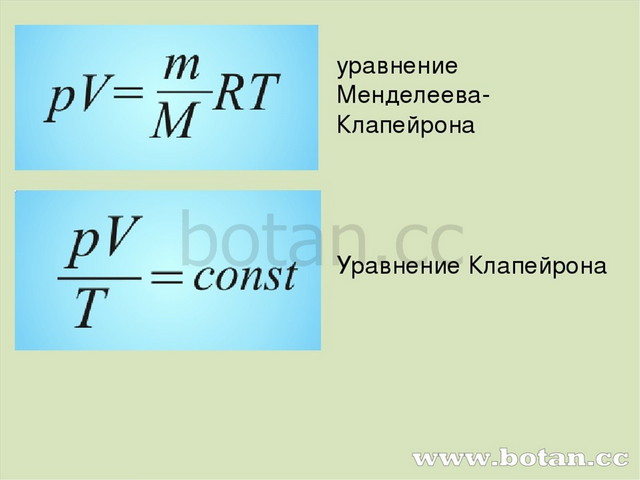 Уравнение состояния идеального газа презентация