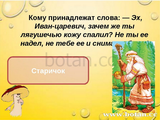 Вопросы к сказке Царевна лягушка. Вопросы по сказке Царевна лягушка.