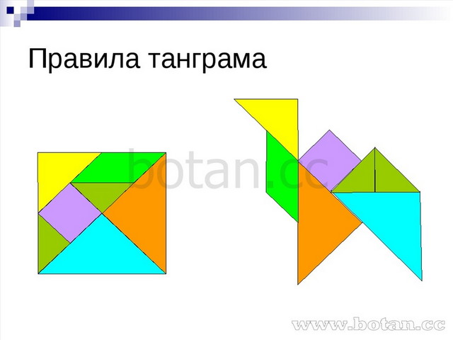 Геометрия танграма проект