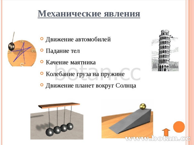 Механические и тепловые явления