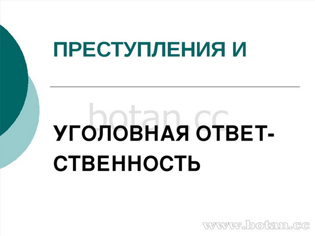 Уголовная ответственность и наказание презентация 11 класс право певцова