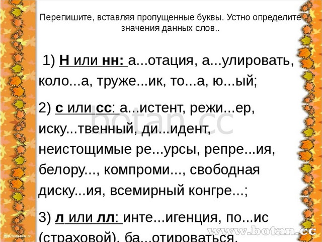 Презентация по русскому языку на тему: Правописание согласных в корнях слов