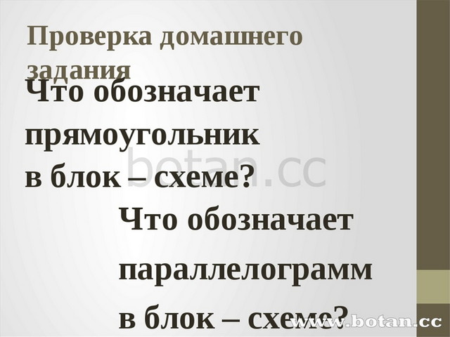 Линейные алгоритмы 6 класс босова презентация