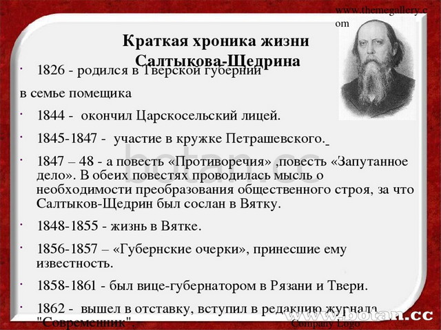 Образ градоначальника Угрюм-Бурчеева (по роману Салтыкова-Щедрина «История одного города»)