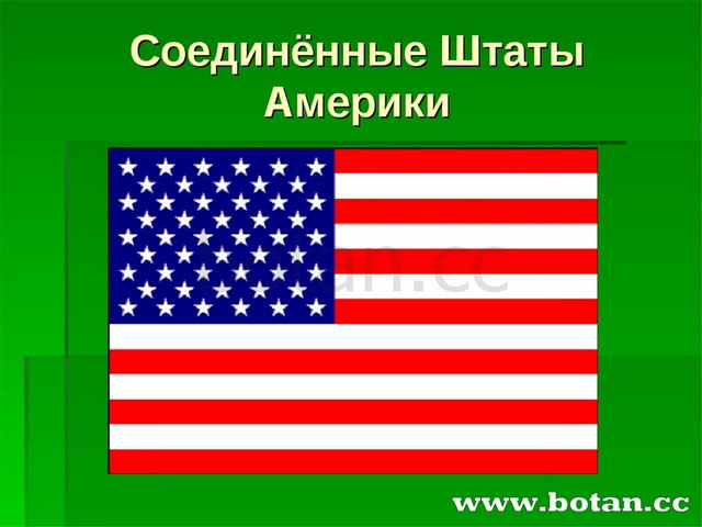 Страна сша презентация