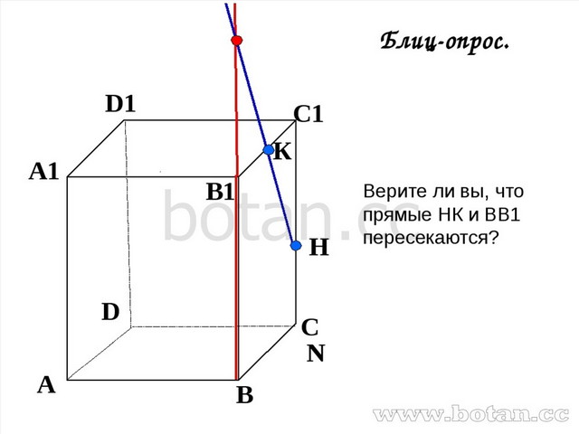 Презентация взаимное расположение прямых 7 класс