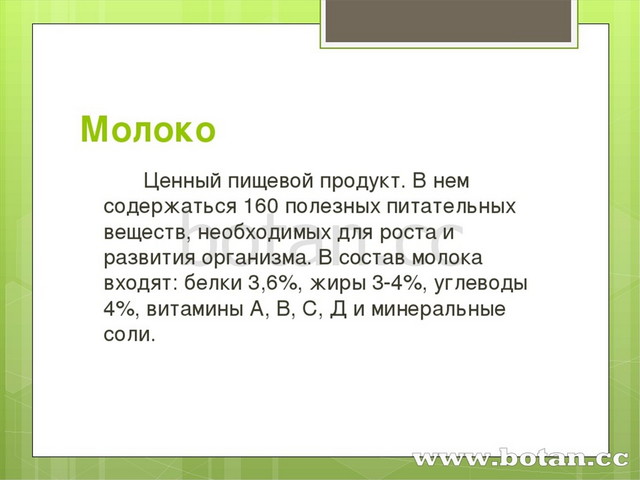 Презентация кисломолочные продукты 6 класс технология