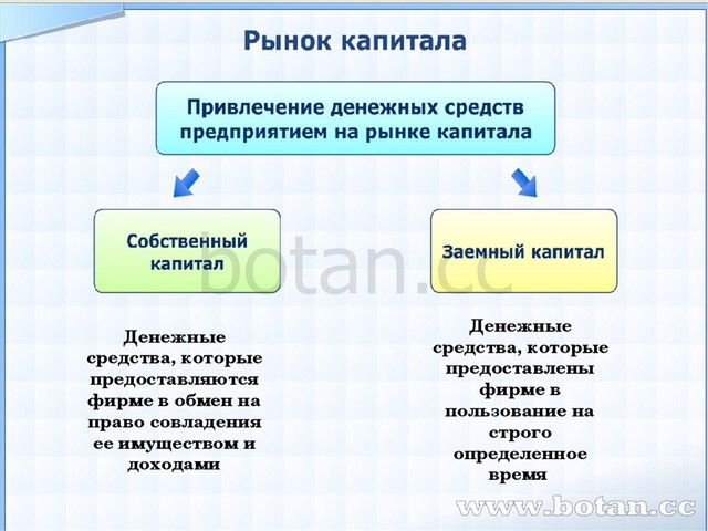 Презентация рынок капитала