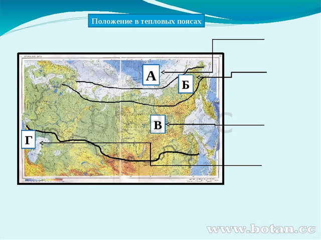 План характеристики географического положения россии