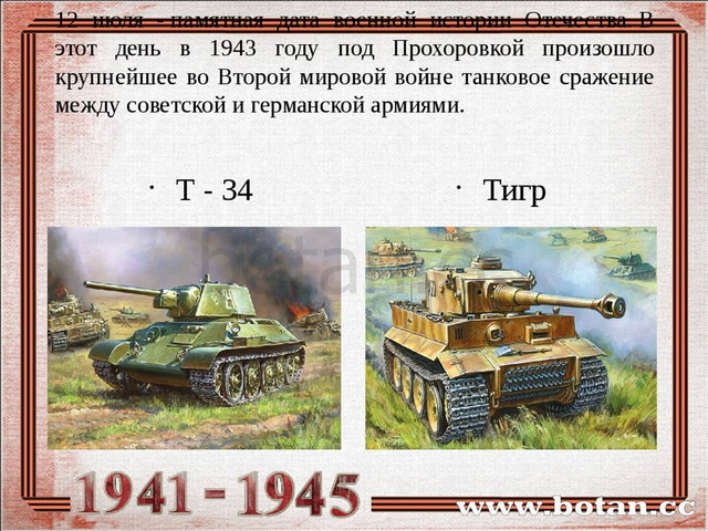 Курская битва прохоровское танковое сражение 1943 года презентация