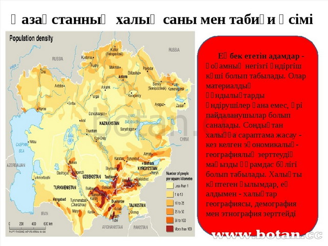 Халық санағы 8 сынып география презентация