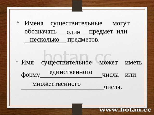 Единственное и множественное число глаголов презентация