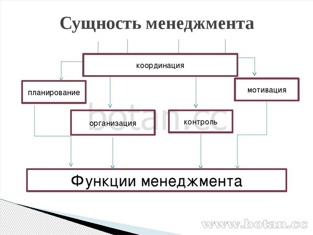 Сущность и характерные черты современного менеджмента презентация