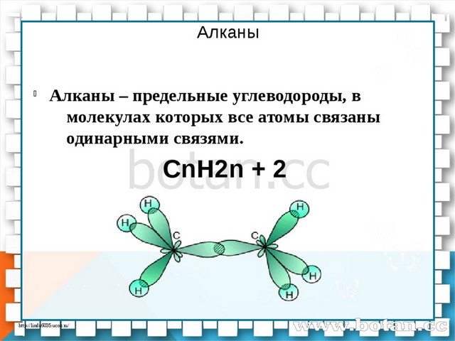 Предельные углеводороды алканы презентация